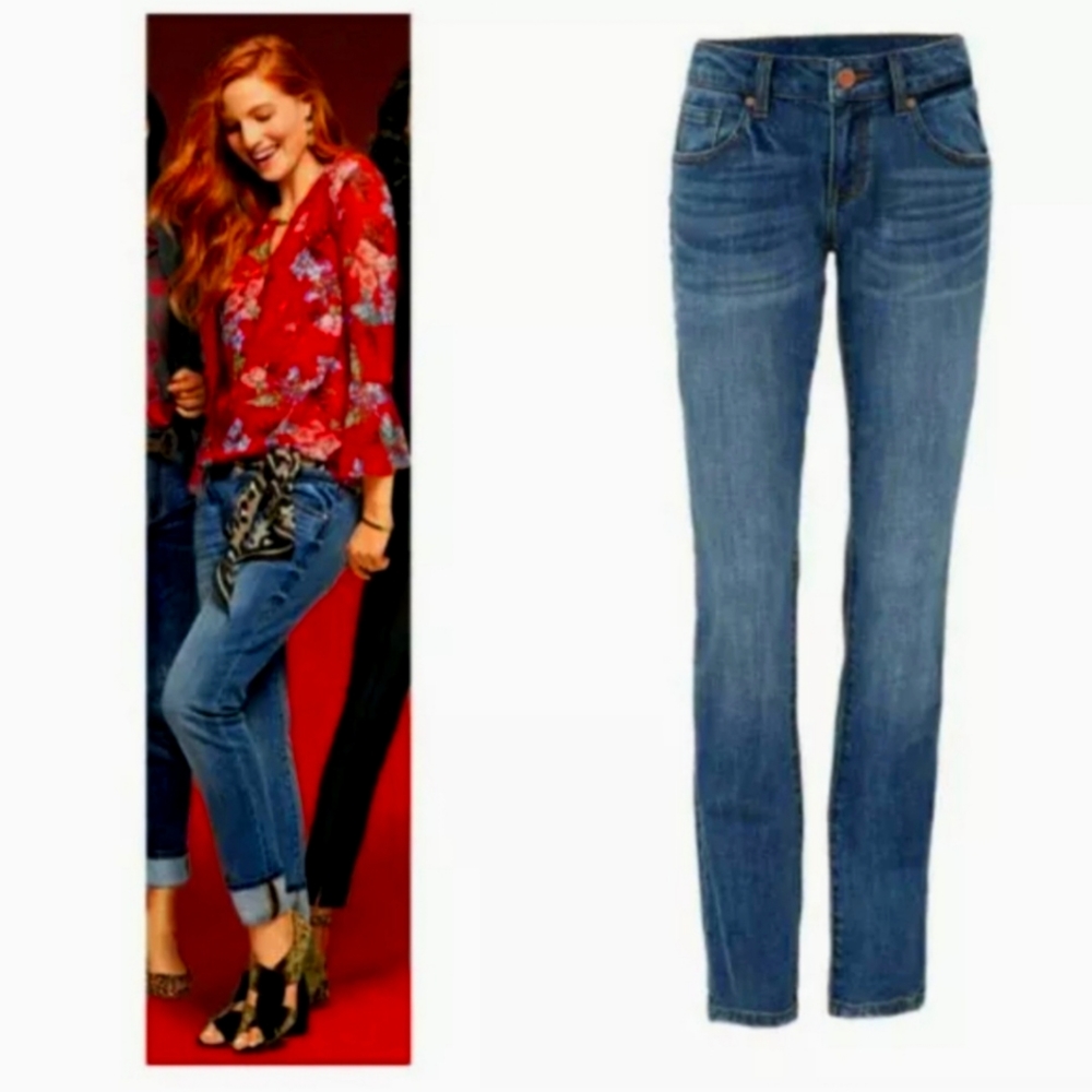 CAbi 💙Slim Boyfriend Jeans Size 4